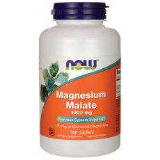 magnesium-malat biotillgängelig magnesium NOW