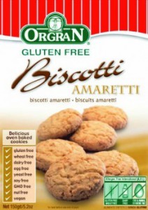 glutenfria kakor amaretti biscotti